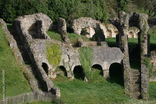 Les arènes de Saintes en Charente-Maritime. détail. Nouvelle-Aquitaine