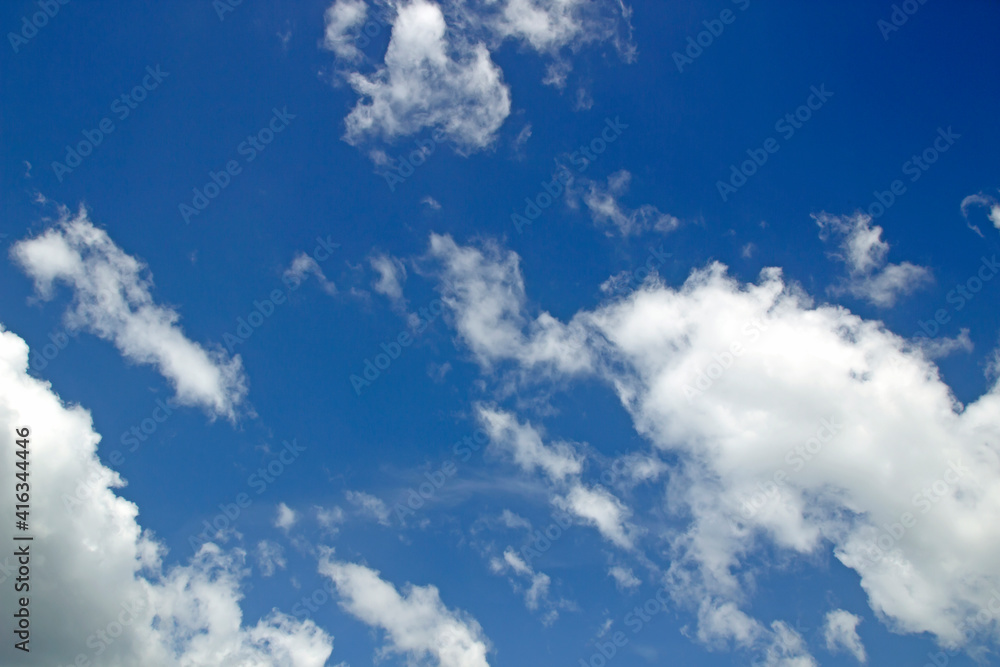 Blue sky background with clouds Blue sky background with clouds