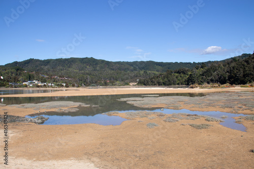 Marais du parc Abel Tasman, Nouvelle Zélande