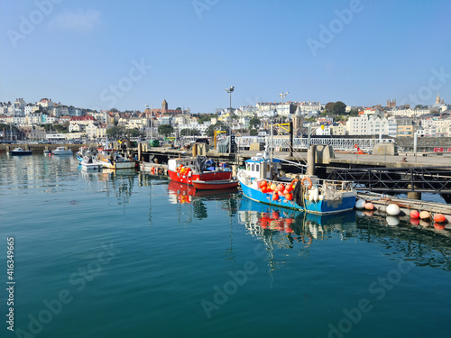 Guernsey Channel Islands, St Peter Port Harbour