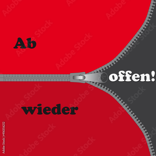 Reißverschluss offen 5