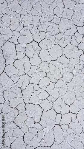 Cracked earth texture