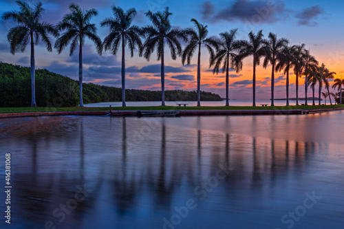 Sunrise in Coconut Grove