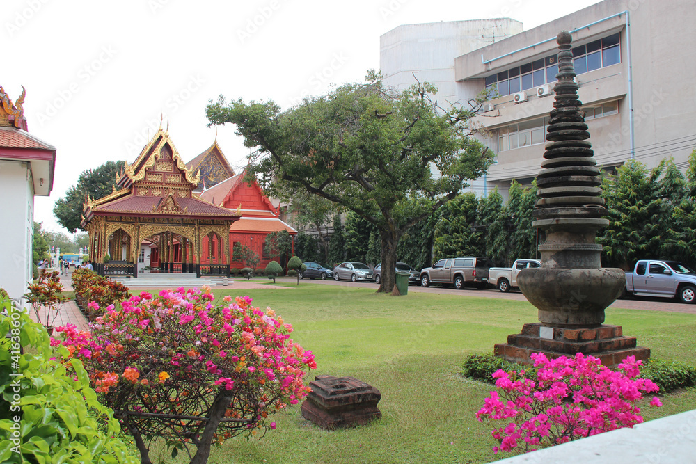 traditional building (museum) in bangkok (thailand)
