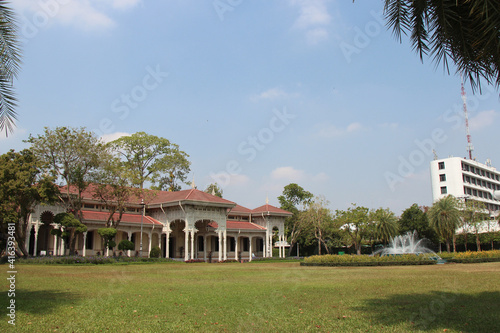 Photography pavilion (abhisek dusit) at dusit park in bangkok (thailand)
