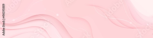 Abstract light, pink background with lines and layers. Vector design, illustration