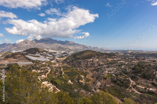 Polop  Village  Alicante  Spain