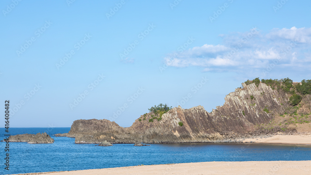 立岩周辺の風景