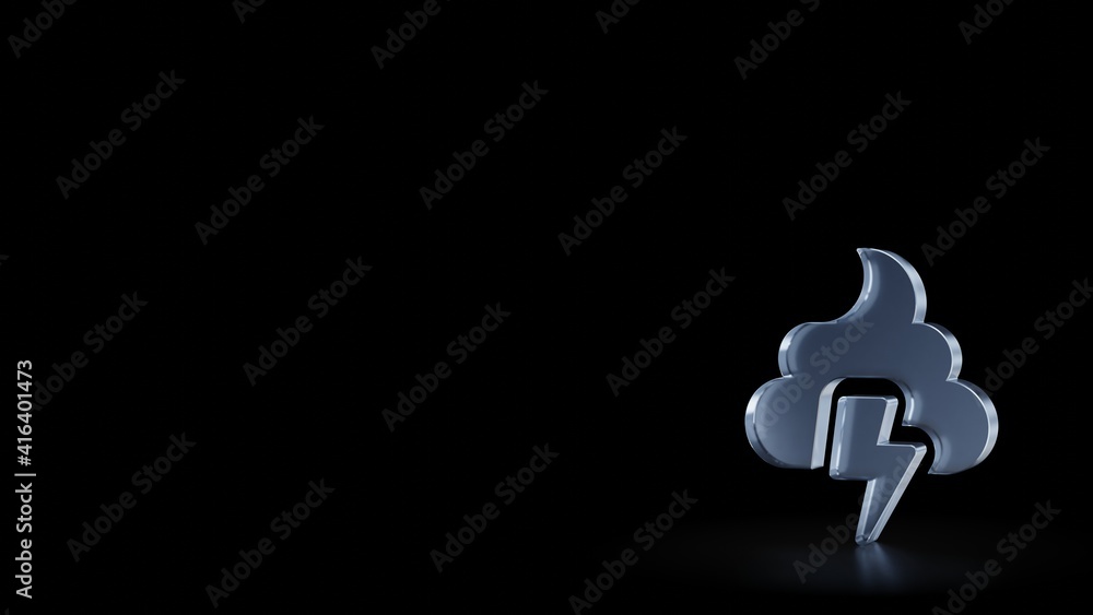 3d rendering frosted glass symbol of poo storm isolated with reflection 3d rendering frosted glass symbol of poo storm isolated with reflection