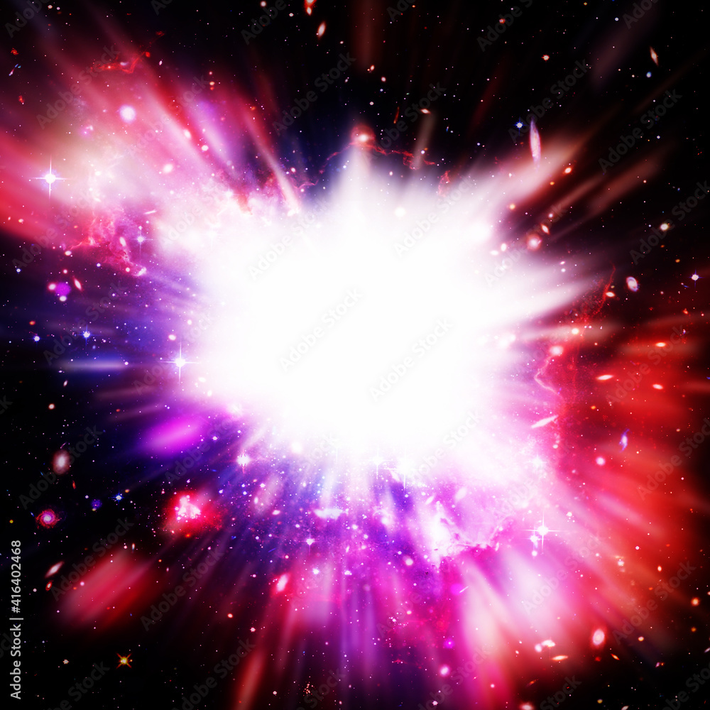 Big bang. Colorful. The elements of this image furnished by NASA. Big bang. Colorful. The elements of this image furnished by NASA.
