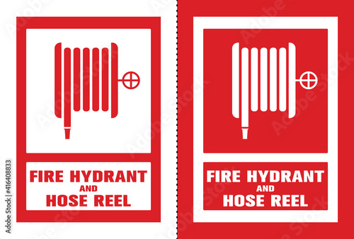 Fire Safety Symbol Sign, Vector Illustration, Label .EPS 10.