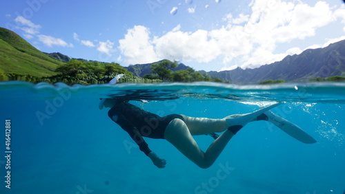 Snorkeling in Hawaii 