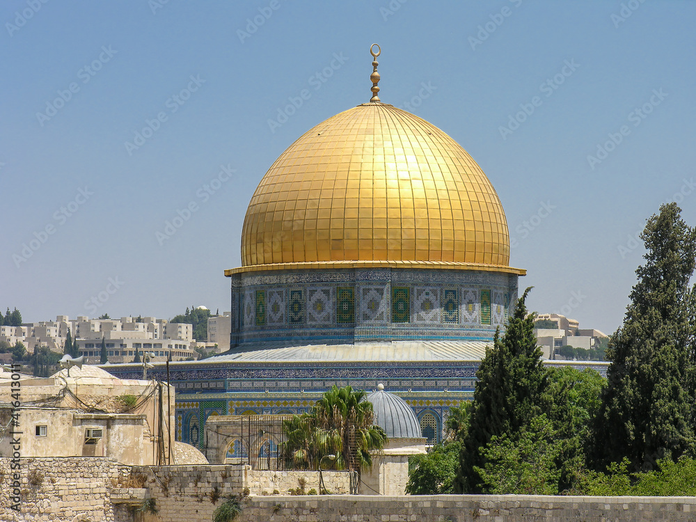 Obraz premium Dome of the Rock, Jerusalem, Israel