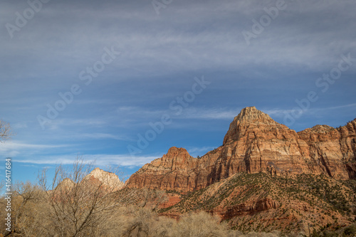 Bridge Mountain at Zion National Park