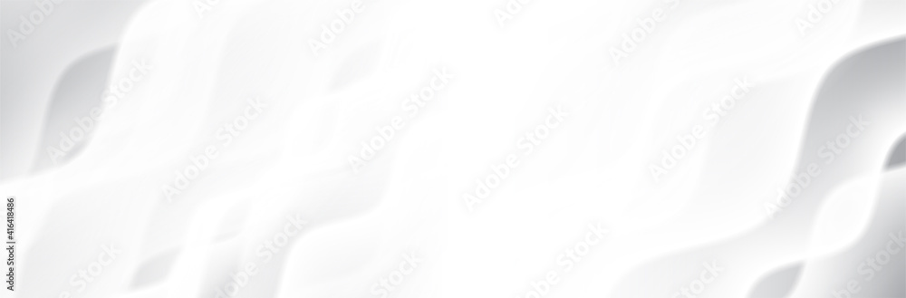 White Gray background. Wave pattern. Smooth lines. Soft presentation backdrop. Vector illustration White Gray background. Wave pattern. Smooth lines. Soft presentation backdrop. Vector illustration