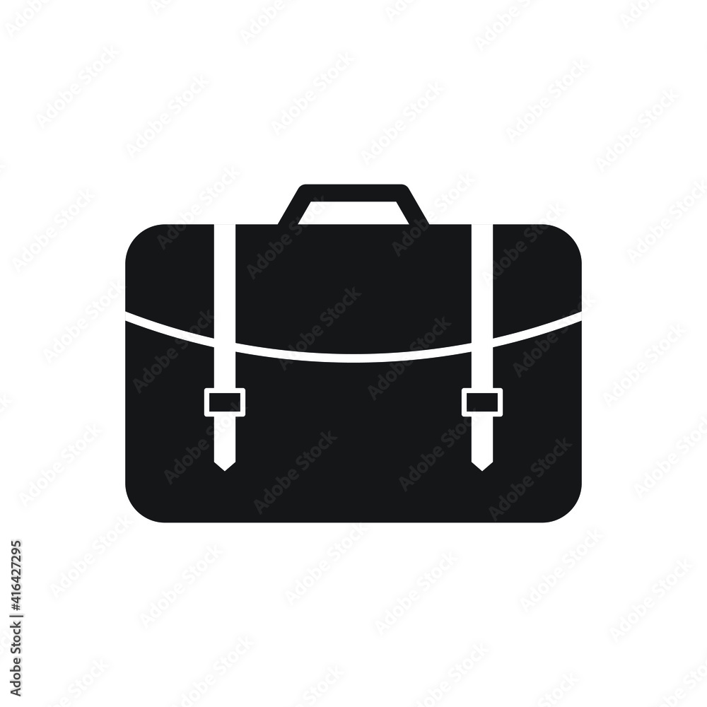 Briefcase - suitcase icon design vector illustration Briefcase - suitcase icon design vector illustration