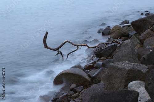 sea and rocks