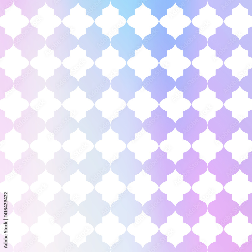 モロッカンの背景　オーロラカラー