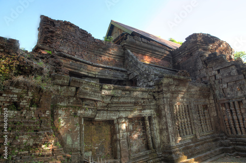 Wat Phou Ancient site ruins in southern Laos Champassak Pakse