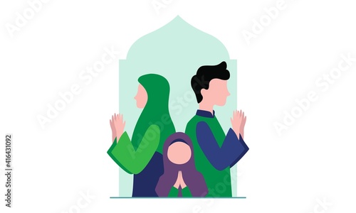 Eid Illustration