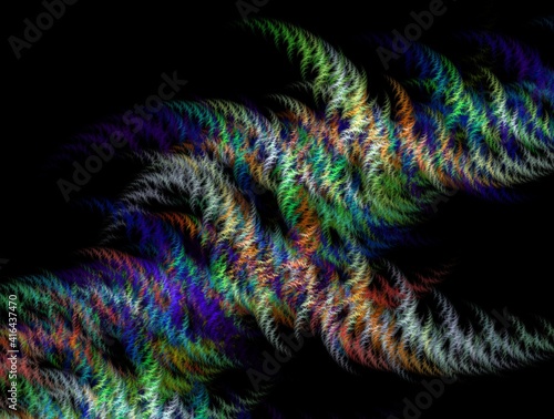 Fototapeta Naklejka Na Ścianę i Meble -  Imaginatory fractal background Image