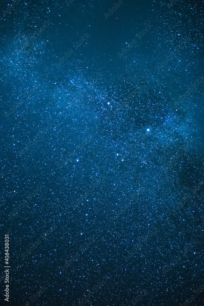 Naklejka night sky with stars