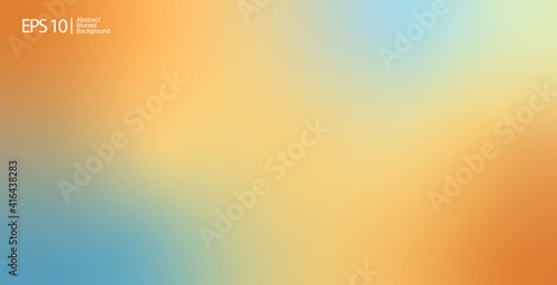 Abstract soft cloud background in pastel colorful gradation style. Modern blurred background. Vector EPS.10