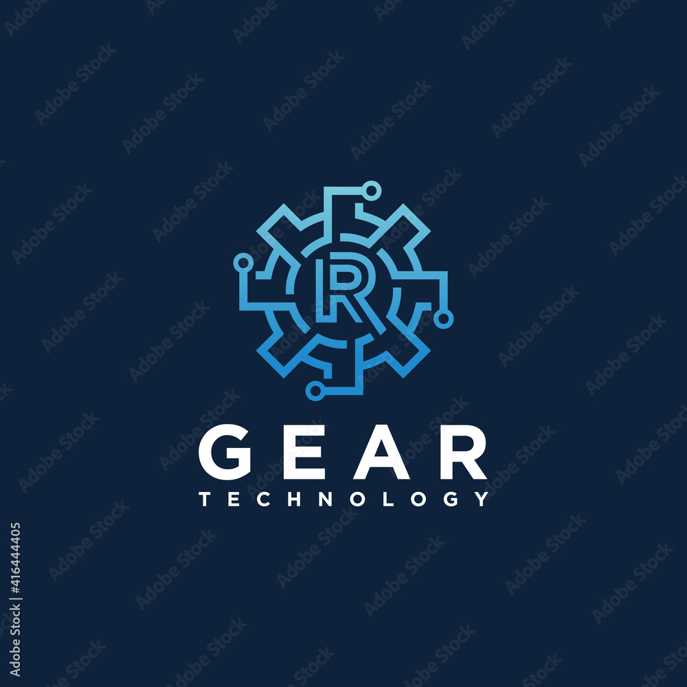 set of gear technology vector logo templates. This logo is suitable for factories, industries, mechanics and workshops set of gear technology vector logo templates. This logo is suitable for factories, industries, mechanics and workshops