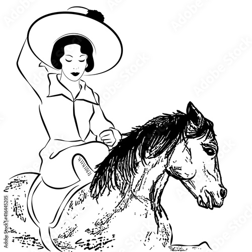 Horsewoman