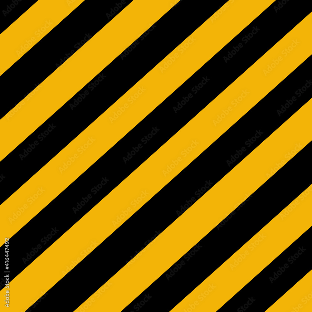 Stop sign yellow and black lines icon art illustration design