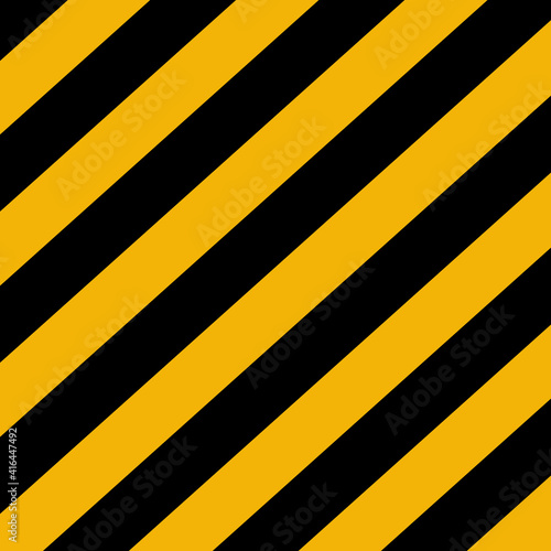 Stop sign yellow and black lines icon art illustration design
