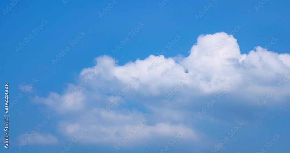 Beautiful blue sky with clouds in
Time Lapse
Beautiful blue sky with clouds in
Time Lapse