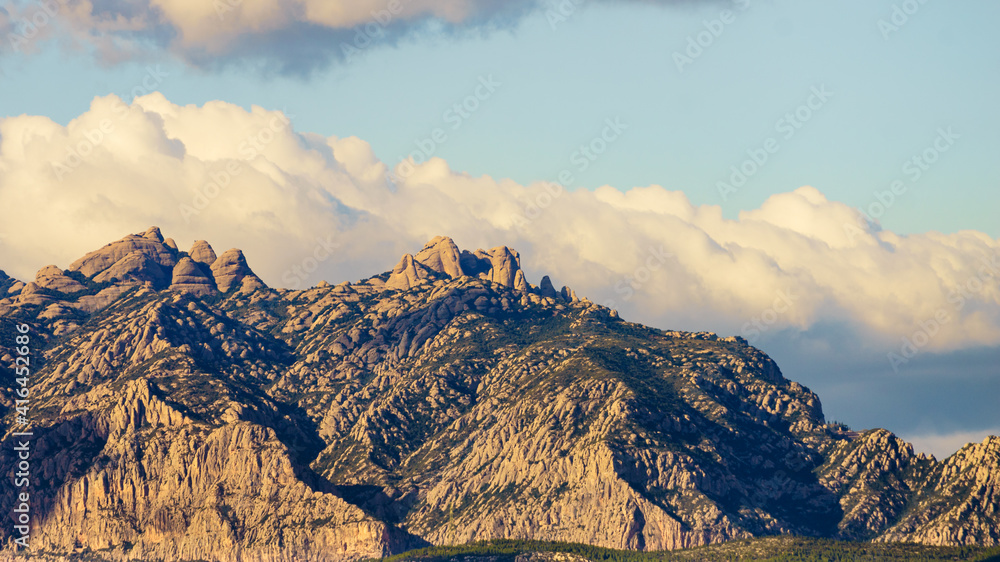 Montserrat mountain range, Spain.