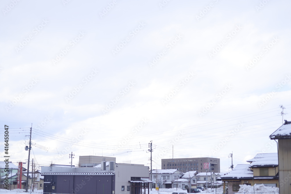 冬の町 冬の町
