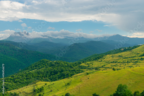 Beautiful mountain landscapes Azerbaijan natures