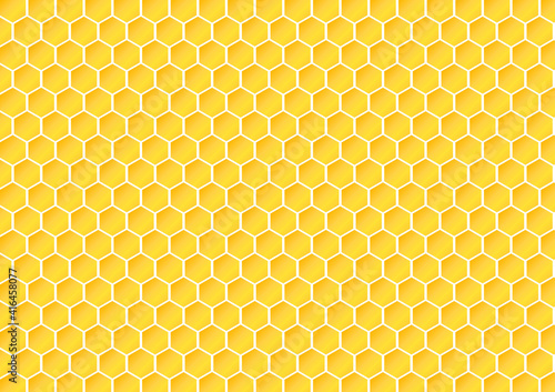 蜂蜜 ハニー ハチの巣 枠 背景 壁紙