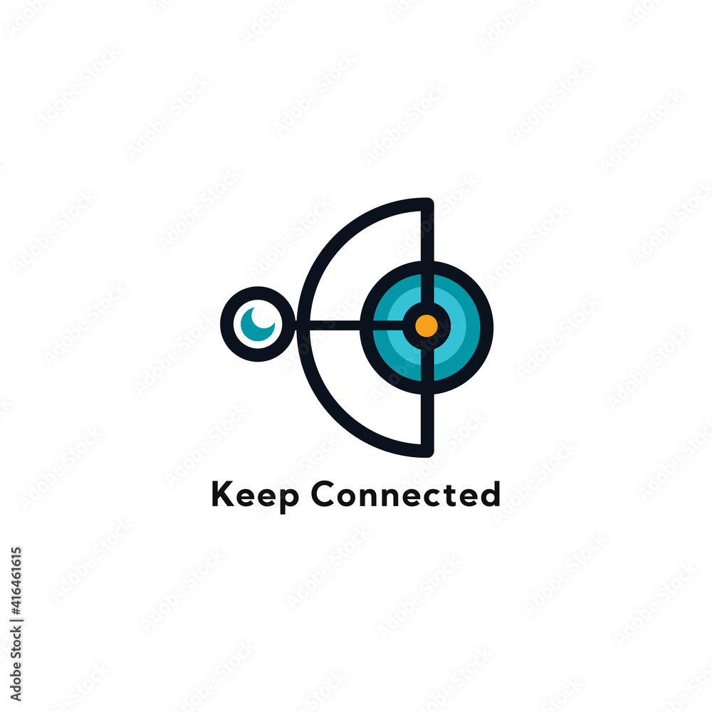Creative Network Logo. Modern Network Logo. Keep Connected Logo Creative Network Logo. Modern Network Logo. Keep Connected Logo