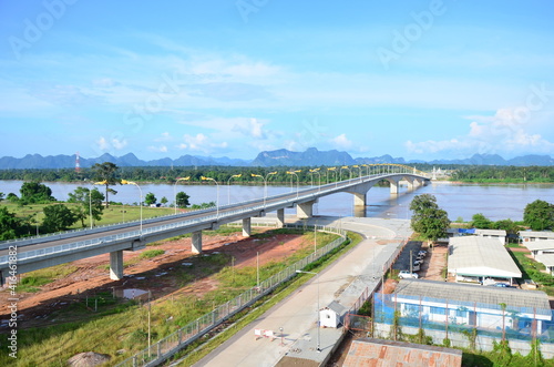 Construction of a bridge across the Mekong River 3, Thailand and Laos