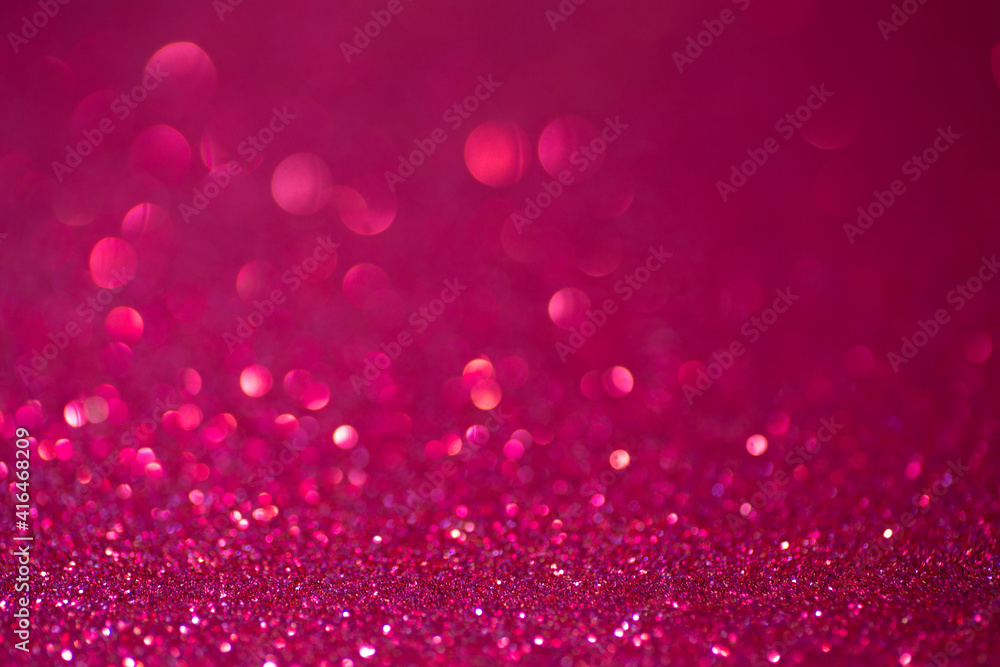 Glitter pink background. Red and pink background with sparkling festive  glitter Stock Photo | Adobe Stock