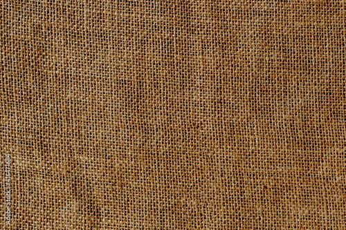 Hemp cloth background material. 麻の布の背景素材