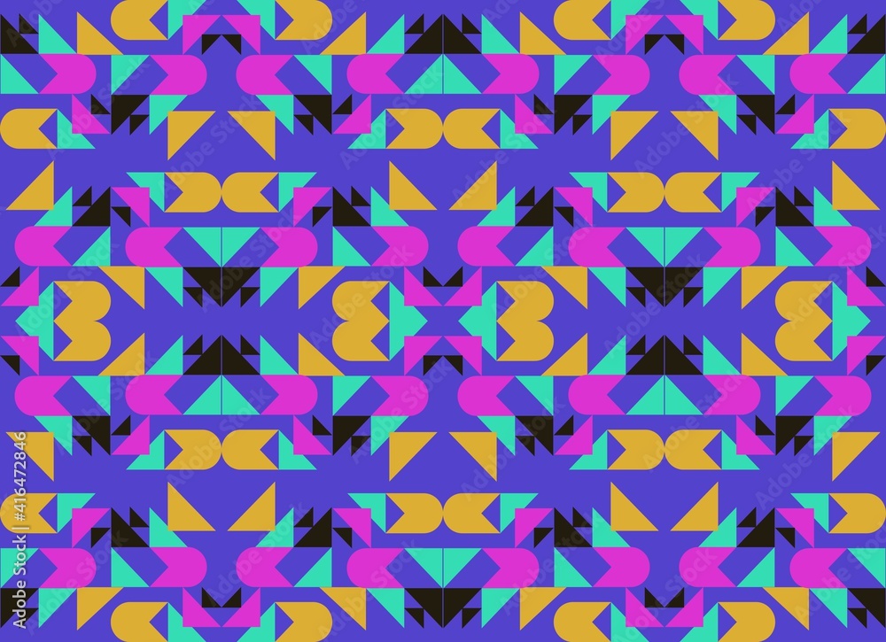 Abstract background seamless pattern. Geometric Modern design pattern. Vector Abstract background seamless pattern. Geometric Modern design pattern. Vector