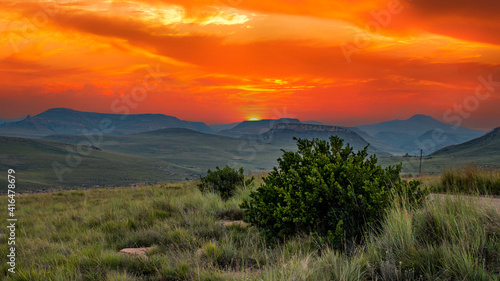 Valokuva Drakensberg mountains, Royal Natal National Park, South Africa