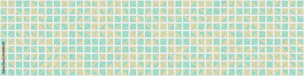 Fototapeta premium Abstract Geometric Pattern generative computational art illustration