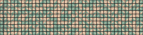 Abstract Geometric Pattern generative computational art illustration