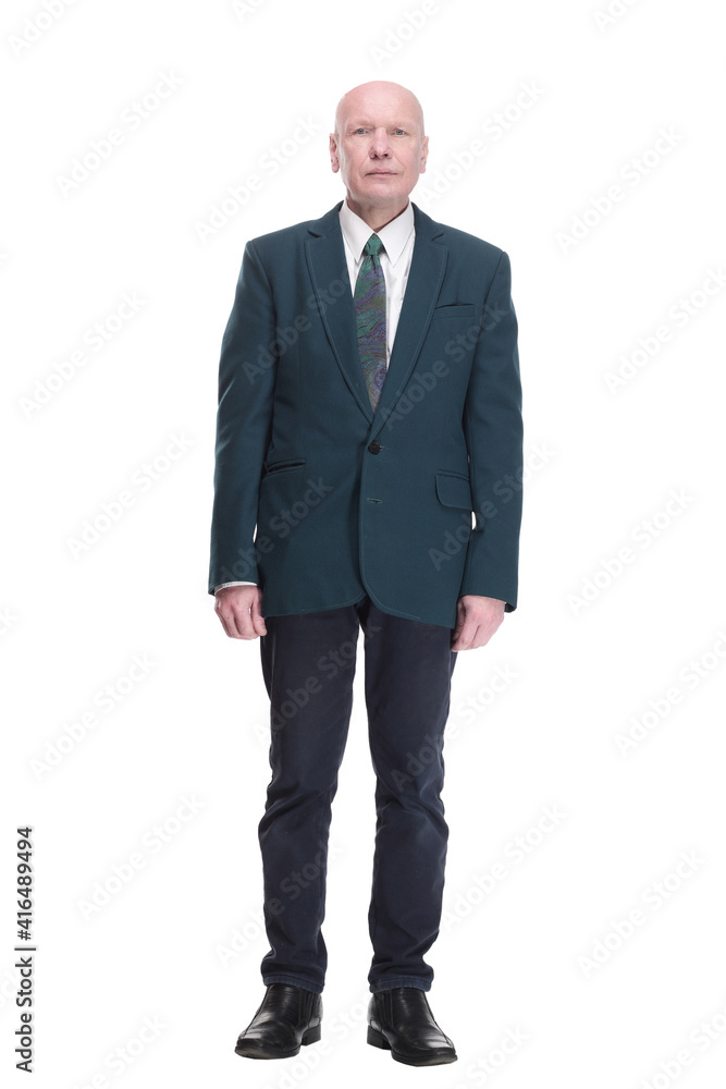 personable man in a business suit. isolated on a white background. personable man in a business suit. isolated on a white background.