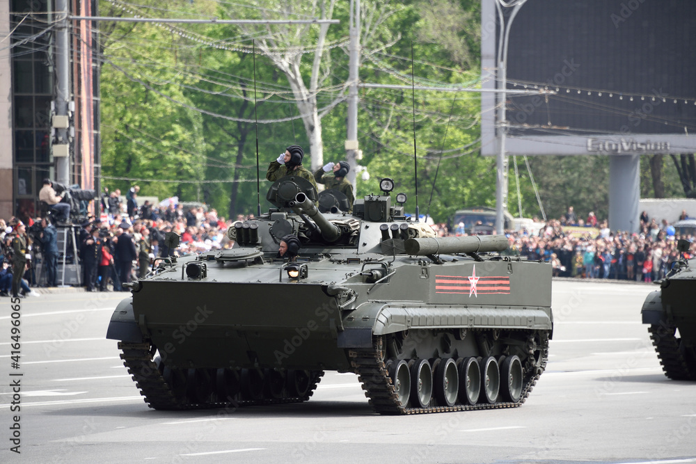 Parade in honor of the 70th anniversary of the Victory on May 9, 2015 in Rostov-on-Don Parade in honor of the 70th anniversary of the Victory on May 9, 2015 in Rostov-on-Don