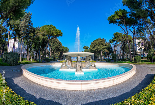 Rimini fountain of the 4 horses