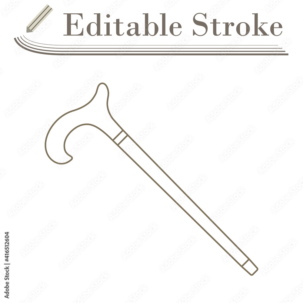 Walking Stick Icon