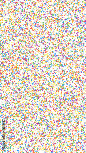 Festive flawless confetti. Celebration stars. Chil