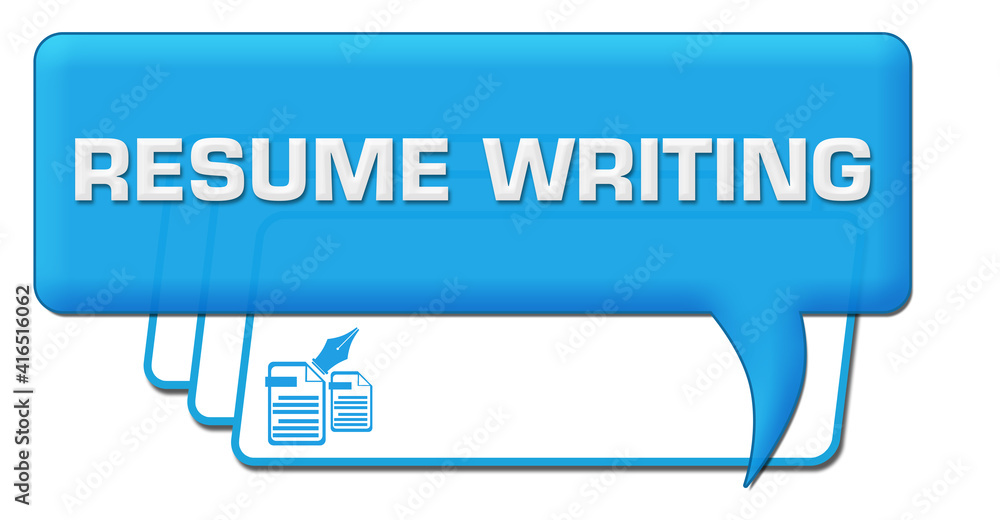 Resume Writing Blue Lines Comment Symbol Resume Writing Blue Lines Comment Symbol